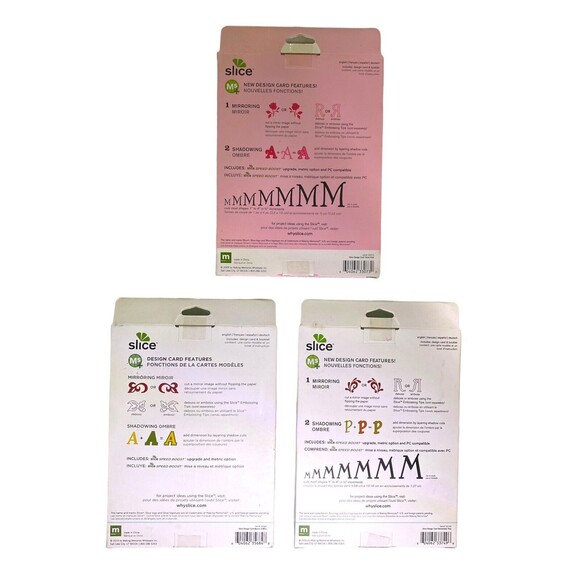 3 - Making Memories SLICE Design Card-Think Pink, Basic Shapes 3, Remember This - Picture 3 of 6